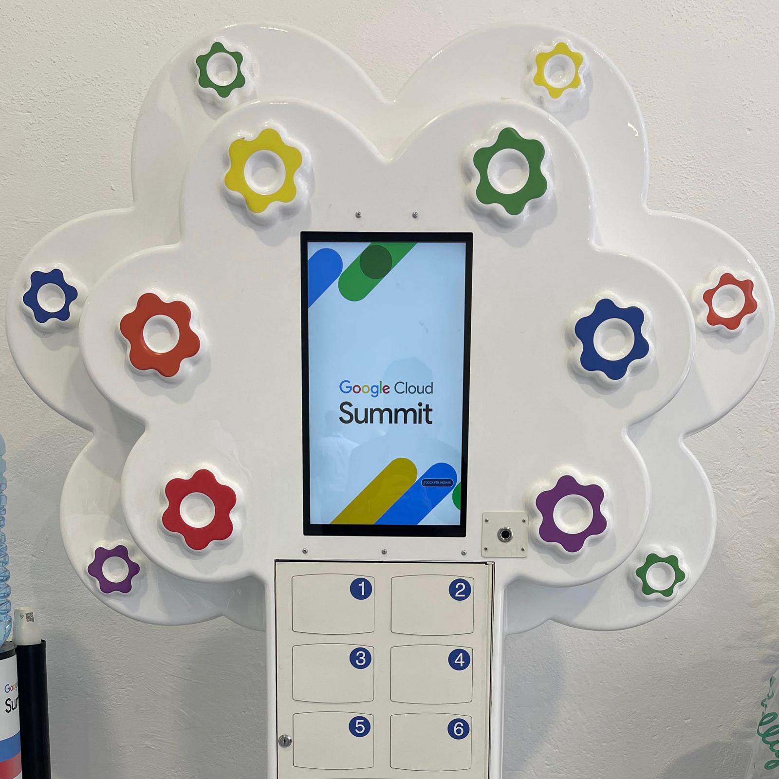 Energy by OSCAR: i nostri totem di ricarica smartphone al Google Cloud Summit per il terzo anno consecutivo