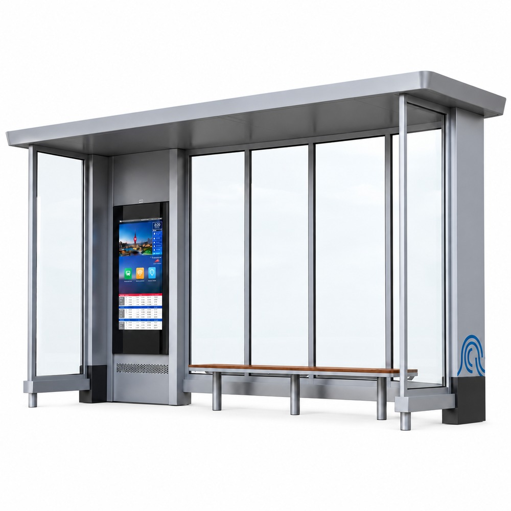 PENSILINA SMART CON DISPLAY LCD E SUPERFICI VETRATE - PENSILINA SMART ZX-BS-010